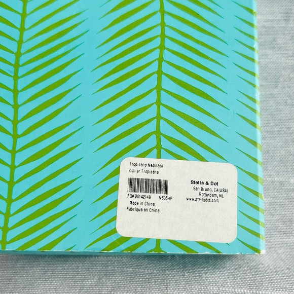 New Stella & Dot Tropicana Statement Necklace - Picture 7 of 7